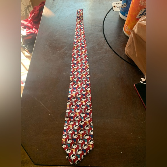 Vintage snoopy peanuts red tie - Picture 2 of 3